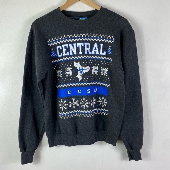 Champion Central CCSU Gray pullover - Picture 1 of 5